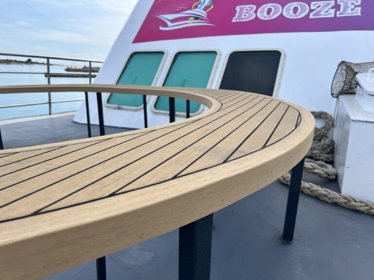 synthetisches Teak Partyboot Zrće Novalja